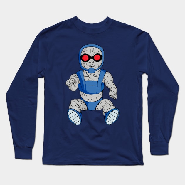 Baby Darkseid Long Sleeve T-Shirt by Ace20xd6